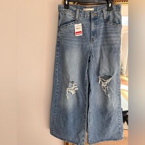 Levi’s Baggy wide leg denim